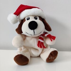2003 Christmas Dog Plush toy